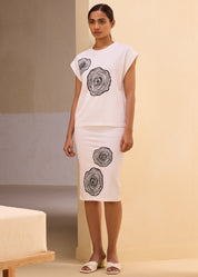 Soft Woodprint Boxy Muscle Tee
