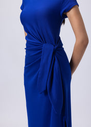 Eye Catcher Drape Dress