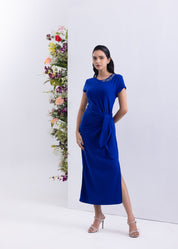 Eye Catcher Drape Dress