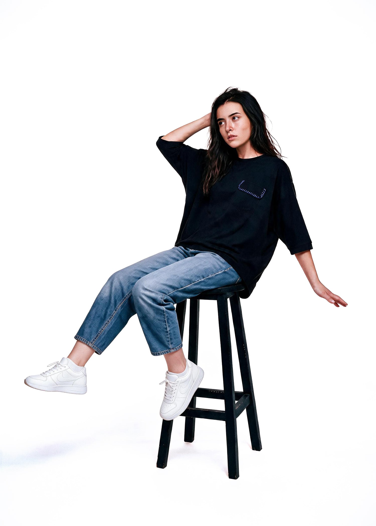Bat Wing Sleeve Top