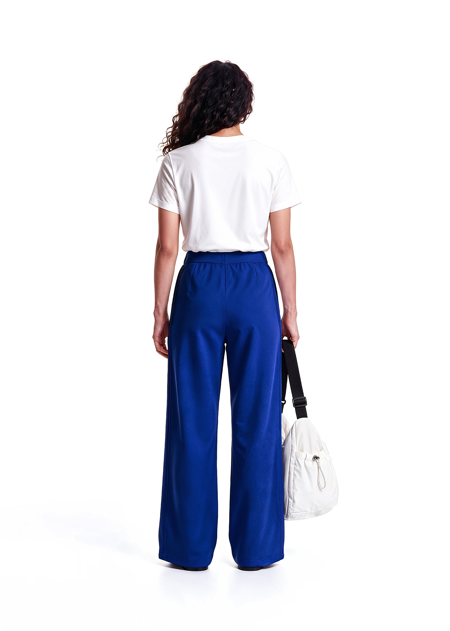 iCotton Terry Wide Leg Pants