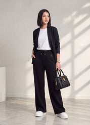 Overlay Jacket + Wide Leg Pants