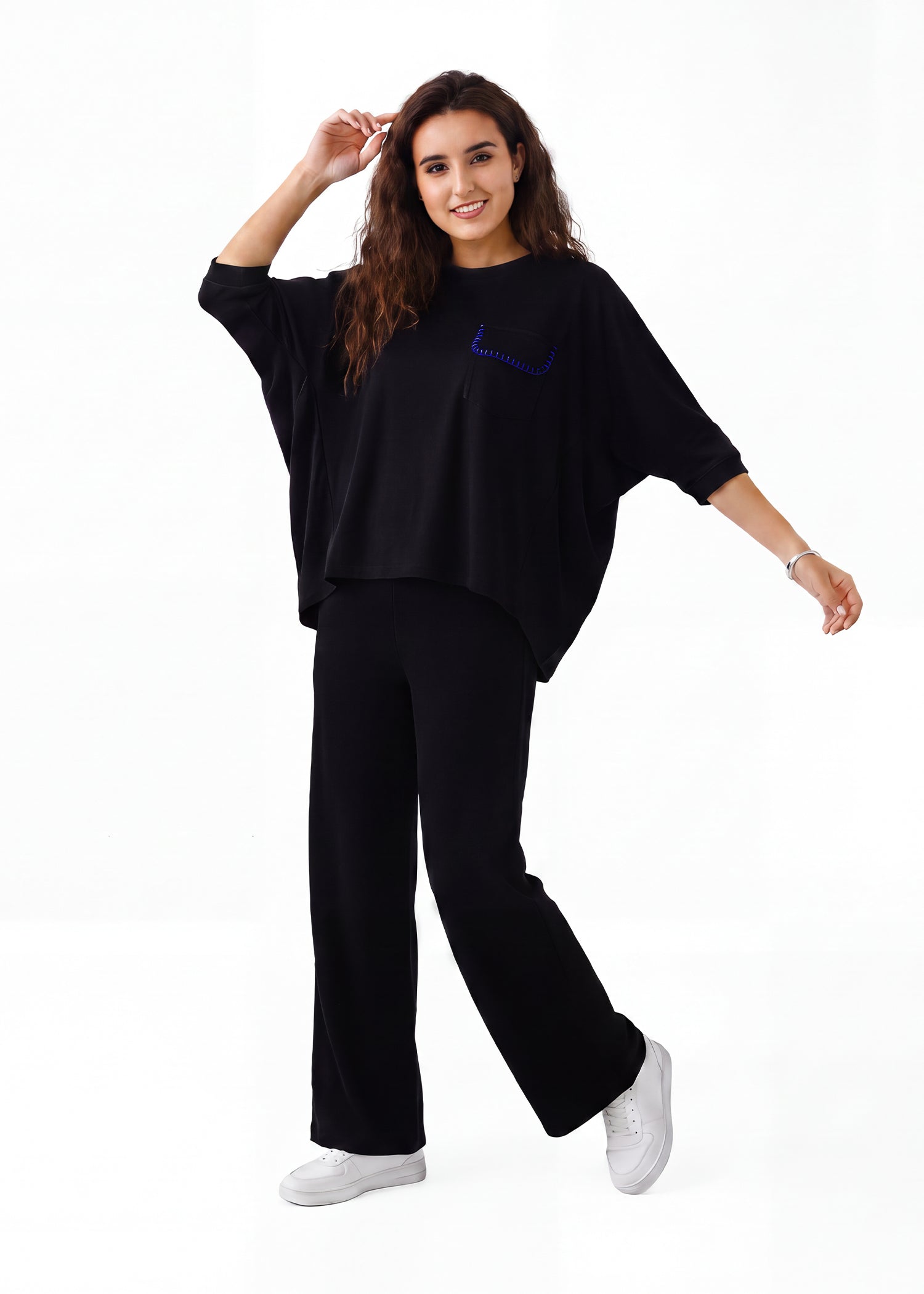 Bat Wing Sleeve Top