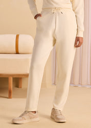 Stunning Signature Sweatshirt + Elevated Rhinestone Tapered Pants